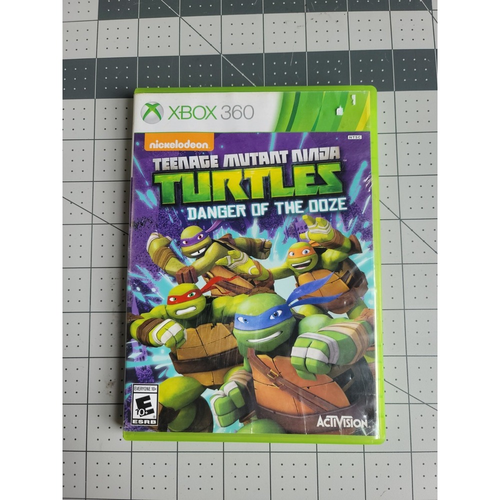 Teenage Mutant Ninja Turtles: Danger of the Ooze Microsoft Xbox 360 UNTESTED